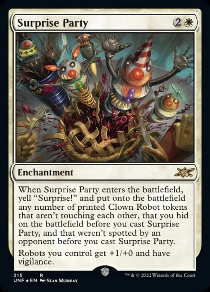 Surprise Party (Galaxy Foil) [Unfinity] - MTG Single