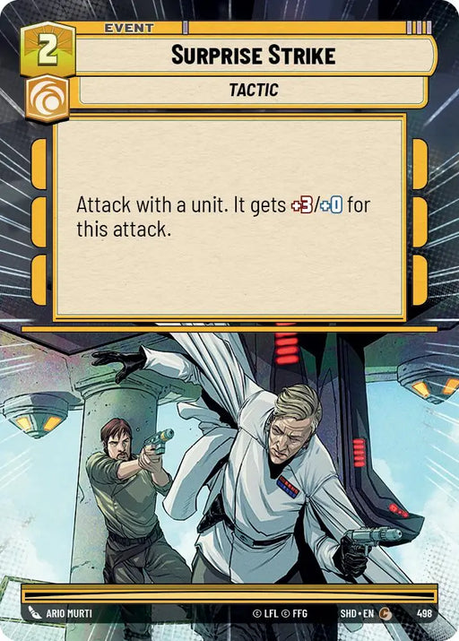 Surprise Strike (Hyperspace) (498) [Shadows of the Galaxy] - Star Wars: Unlimited Single