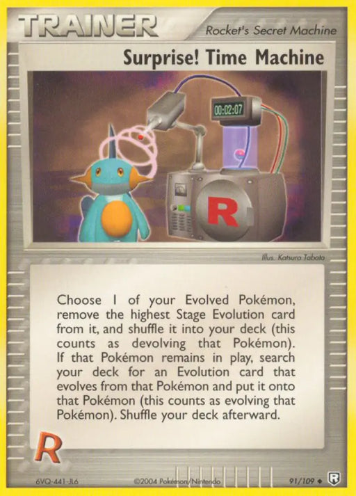 Surprise! Time Machine (91/109) [EX: Team Rocket Returns] - Pokemon Single