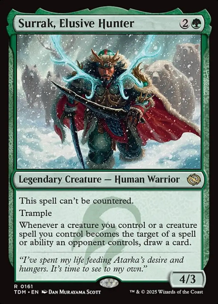 Surrak, Elusive Hunter (161) [Tarkir: Dragonstorm]