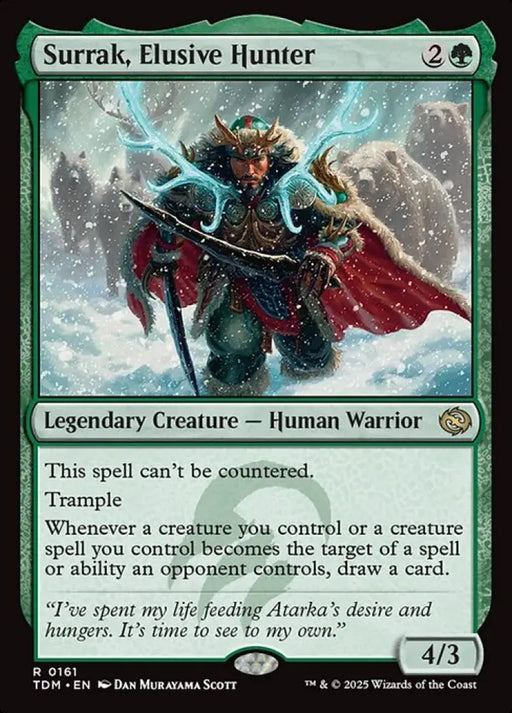 Surrak, Elusive Hunter (161) [Tarkir: Dragonstorm]