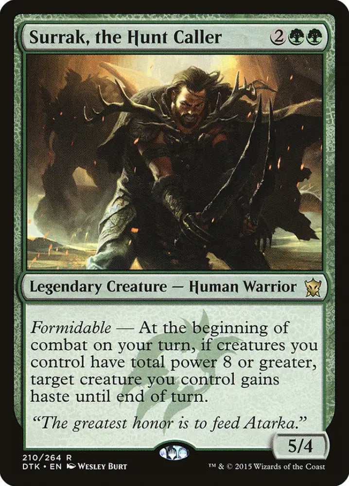 Surrak the Hunt Caller [Dragons of Tarkir] - MTG Single