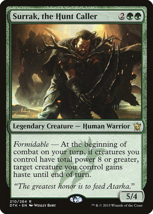 Surrak the Hunt Caller [Dragons of Tarkir] - MTG Single