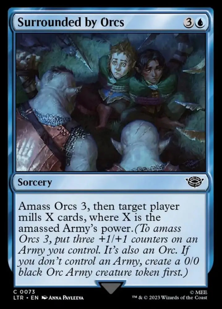 Surrounded by Orcs [The Lord of the Rings: Tales of Middle-Earth] - MTG Single