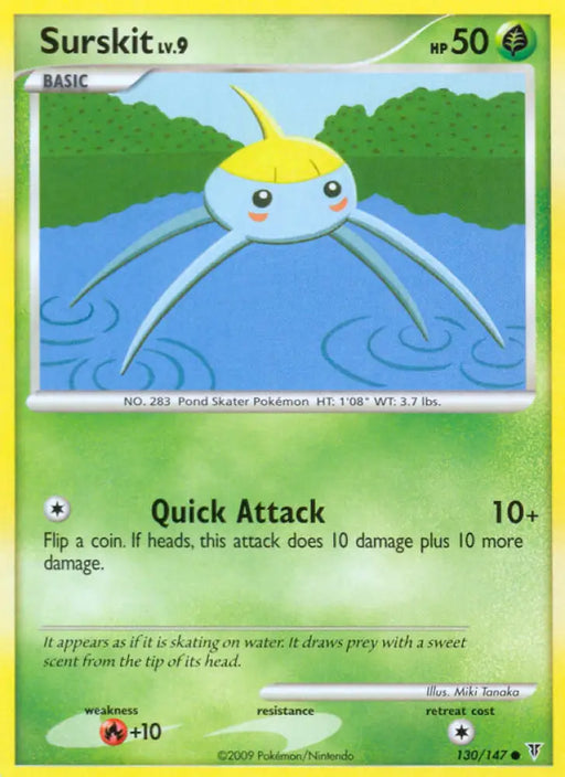 Surskit (130/147) [Platinum: Supreme Victors] - Pokemon Single