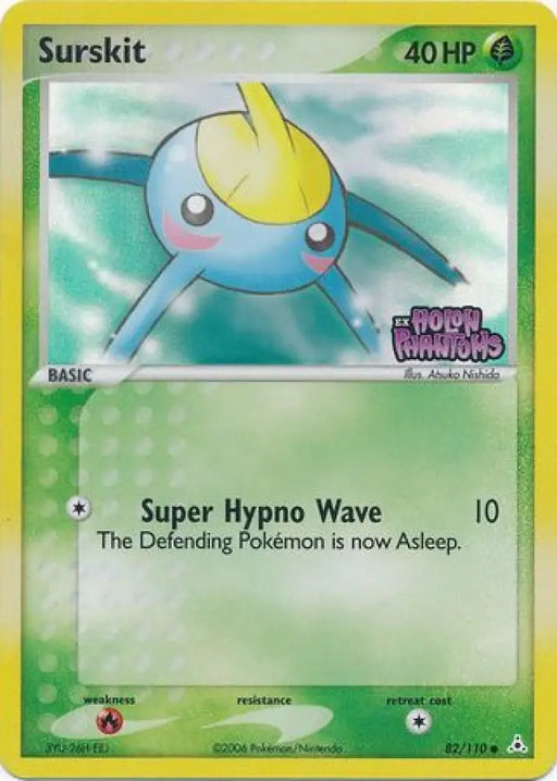 Surskit (82/110) (Stamped) [EX: Holon Phantoms] - Pokemon Single