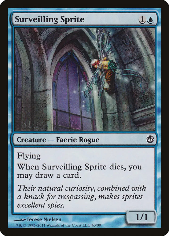 Surveilling Sprite [Duel Decks: Ajani vs. Nicol Bolas] - MTG Single