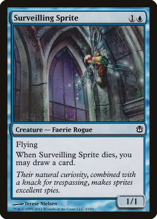 Surveilling Sprite [Duel Decks: Ajani vs. Nicol Bolas] - MTG Single