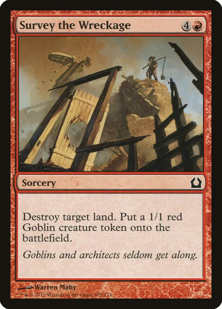 Survey the Wreckage [Return to Ravnica] - MTG Single