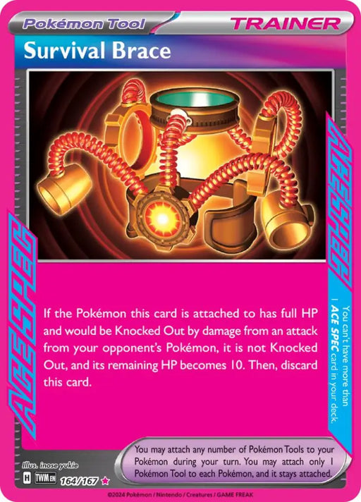 Survival Brace (164/167) [Scarlet & Violet: Twilight Masquerade] - Pokemon Single