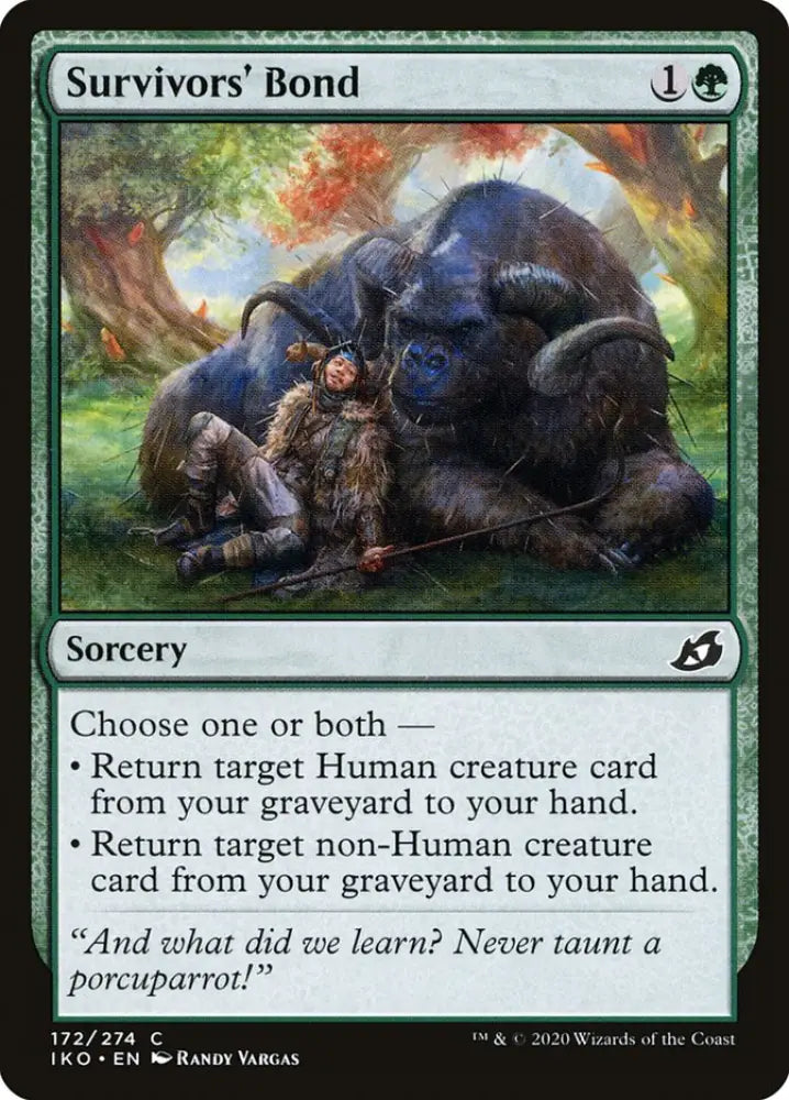 Survivors’ Bond [Ikoria: Lair of Behemoths] - MTG Single