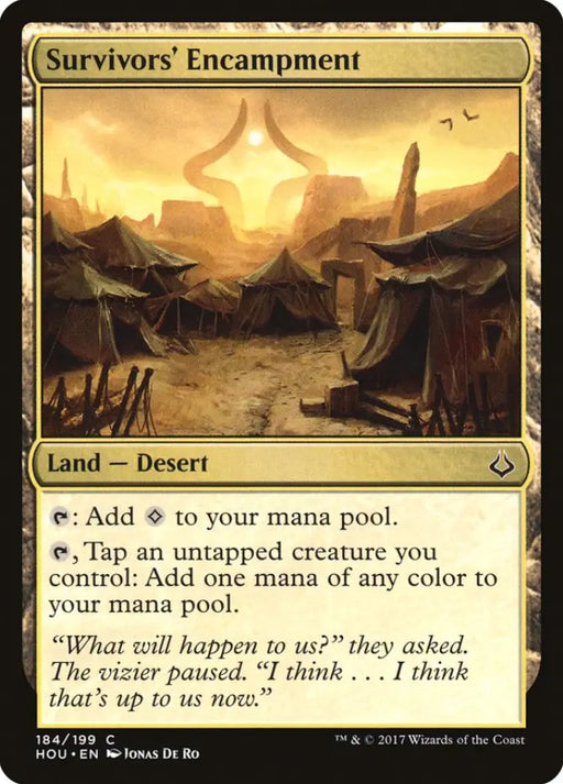 Survivors’ Encampment [Hour of Devastation] - MTG Single