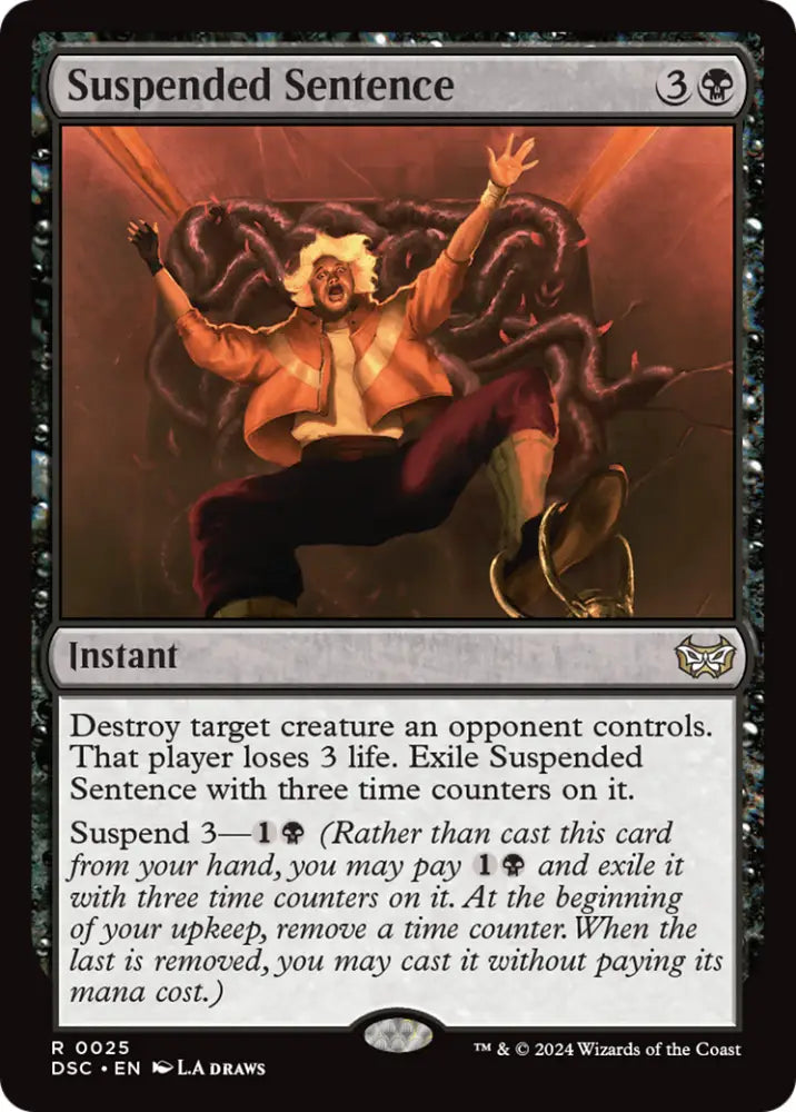 Suspended Sentence [Duskmourn: House of Horror Commander] - MTG Single