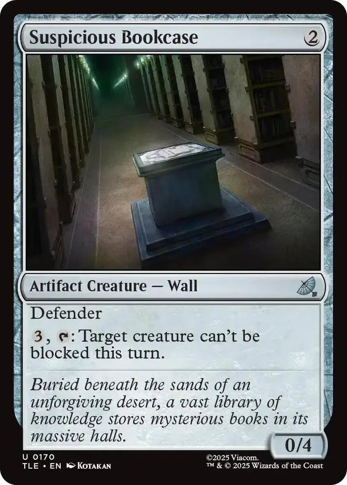 Suspicious Bookcase (170) [Avatar: The Last Airbender: Eternal-Legal]