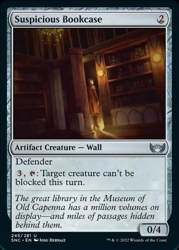 Suspicious Bookcase [Streets of New Capenna] - MTG Single