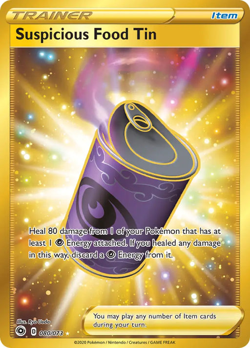 Suspicious Food Tin (080/073) [Sword & Shield: Champion’s Path] - Pokemon Single