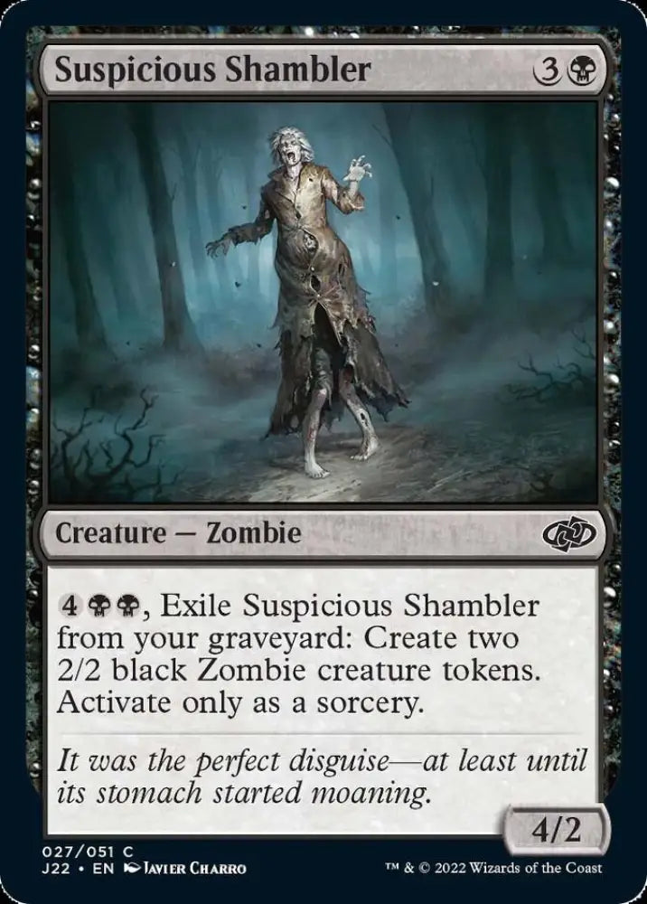 Suspicious Shambler [Jumpstart 2022] - MTG Single