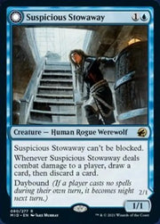 Suspicious Stowaway // Seafaring Werewolf [Innistrad: Midnight Hunt] - MTG Single