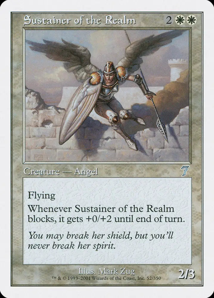 Sustainer of the Realm [Seventh Edition] - MTG Single