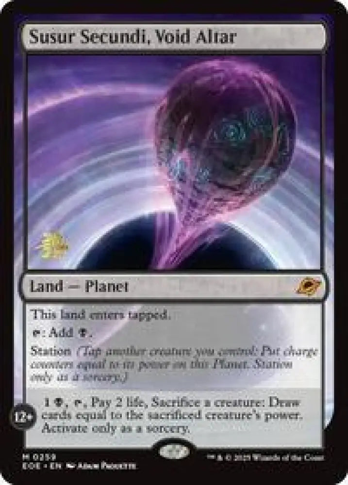 Susur Secundi, Void Altar (259) [Prerelease Cards]