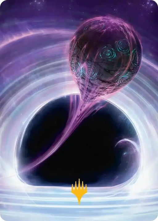 Susur Secundi, Void Altar Art Card (Gold-Stamped Planeswalker Symbol) (33) [Edge of Eternities Art Series]