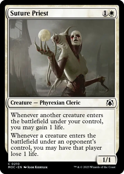 Suture Priest [March of the Machine Commander] - MTG Single