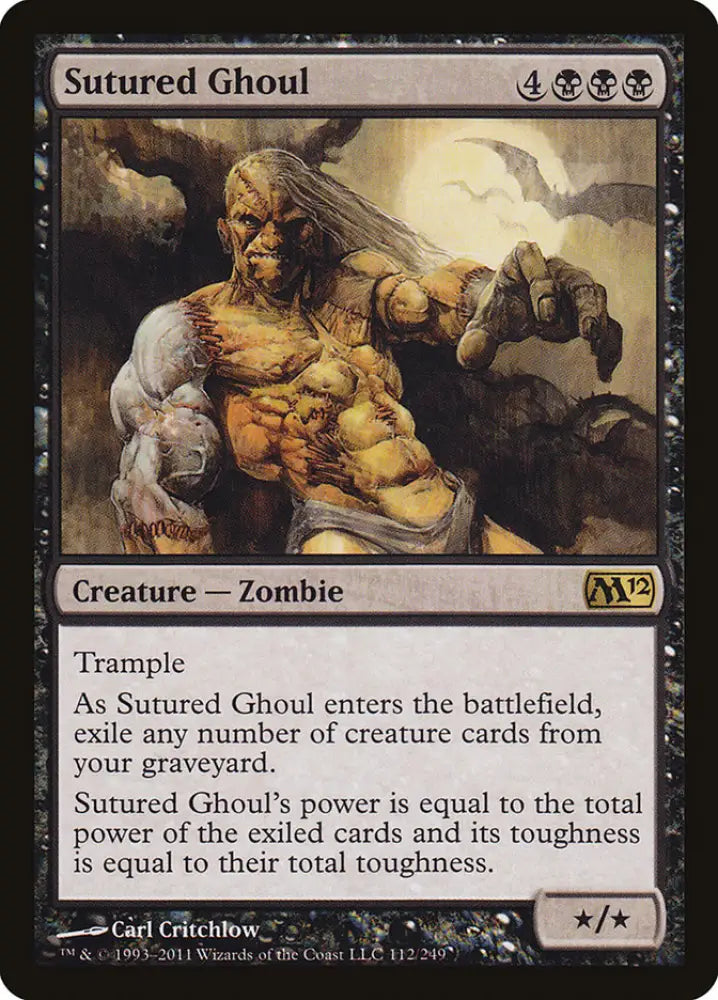 Sutured Ghoul [Magic 2012] - MTG Single