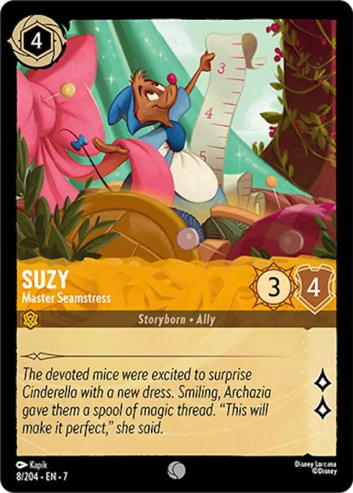 Suzy - Master Seamstress (8/204) [Archazia’s Island] - Lorcana Single