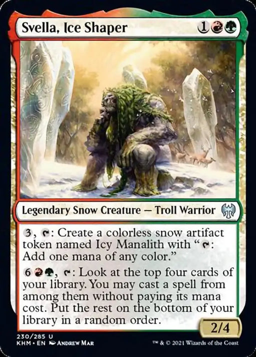 Svella Ice Shaper [Kaldheim] - MTG Single