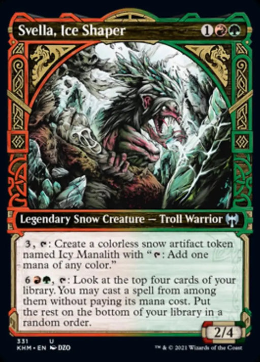 Svella Ice Shaper (Showcase) [Kaldheim] - MTG Single