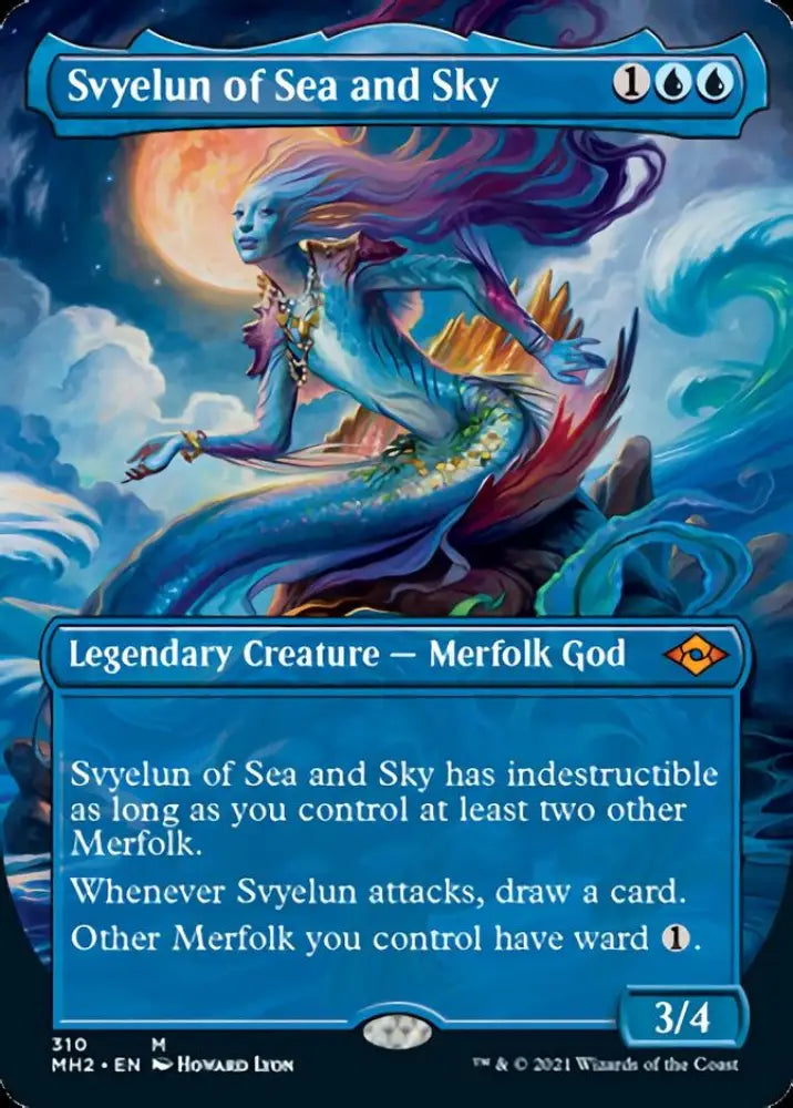 Svyelun of Sea and Sky (Borderless Alternate Art) [Modern Horizons 2] - MTG Single