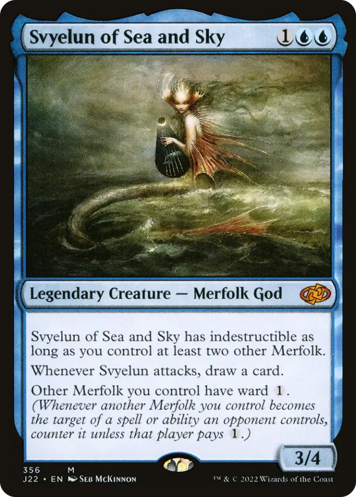 Svyelun of Sea and Sky [Jumpstart 2022] - MTG Single