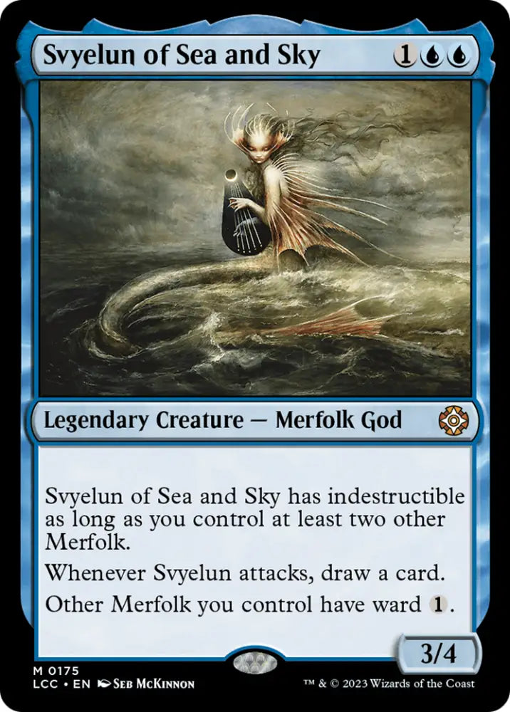 Svyelun of Sea and Sky [The Lost Caverns of Ixalan Commander] - MTG Single