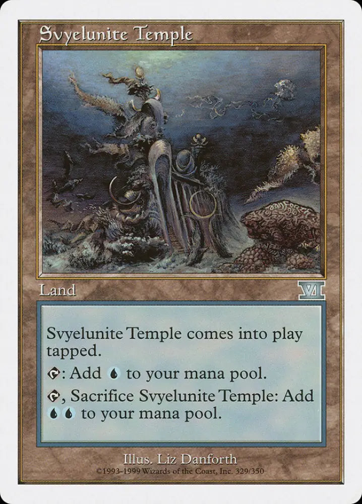 Svyelunite Temple [Classic Sixth Edition] - MTG Single