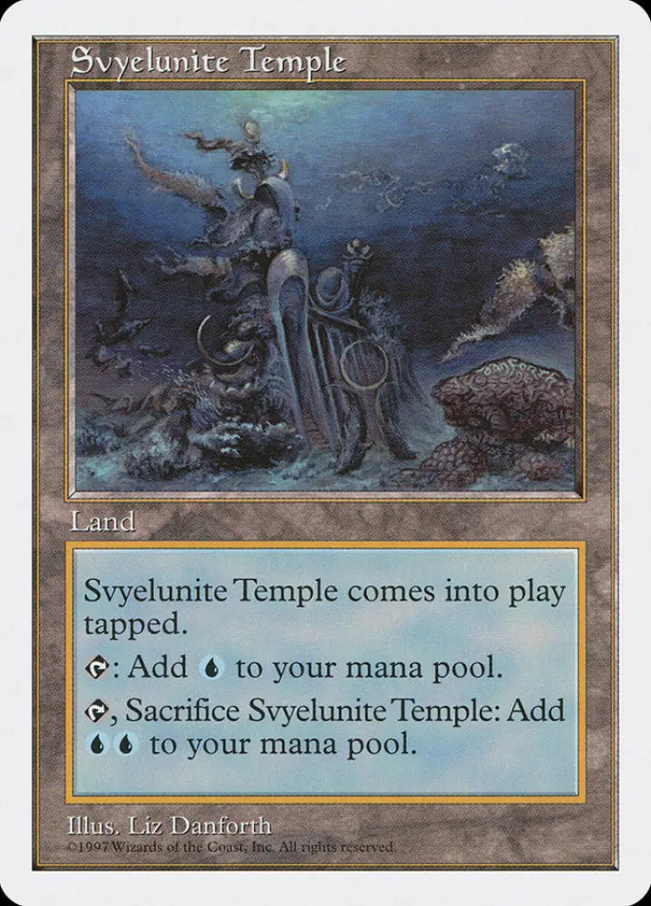 Svyelunite Temple [Fifth Edition] - MTG Single
