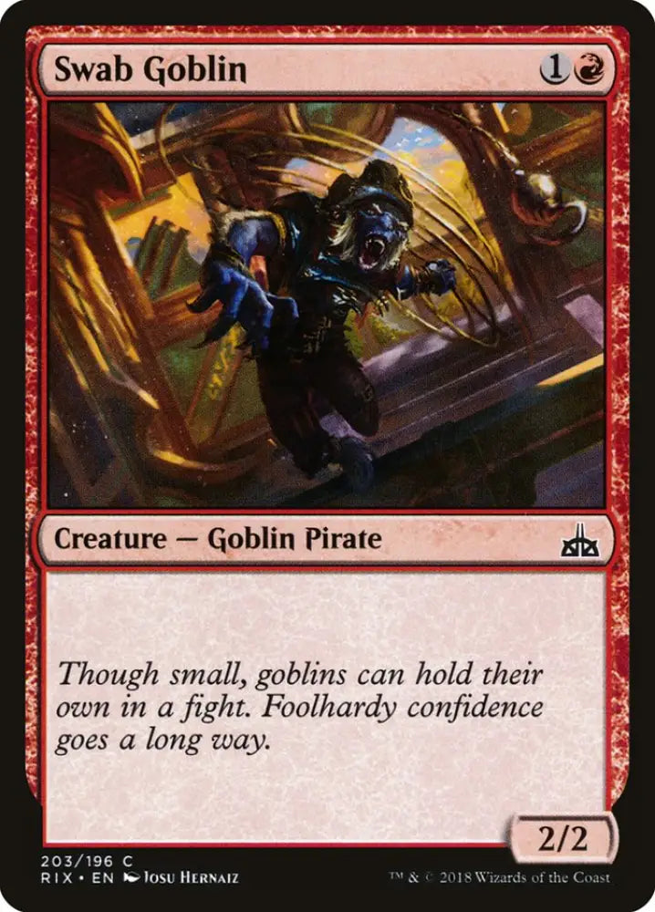 Swab Goblin [Rivals of Ixalan] - MTG Single