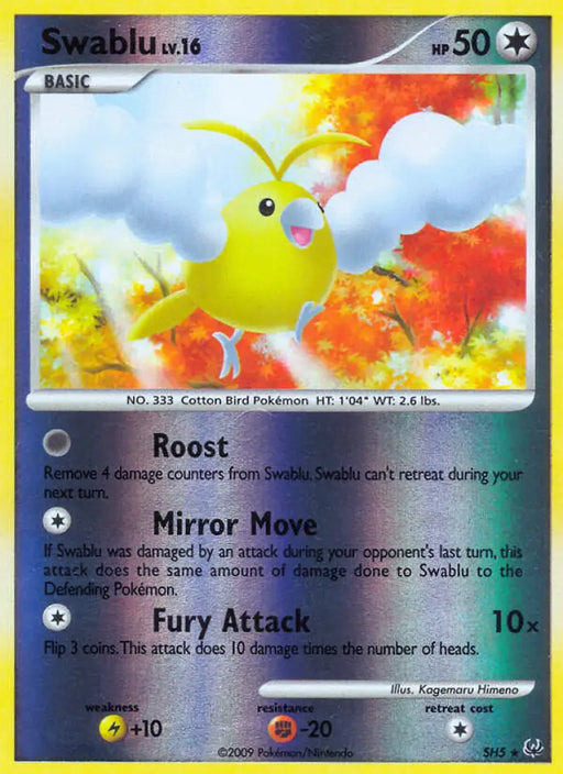 Swablu (SH5) [Platinum: Base Set] - Pokemon Single