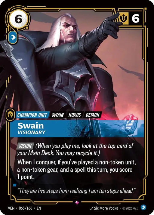 Swain, Visionary (065/166) [Vendetta]