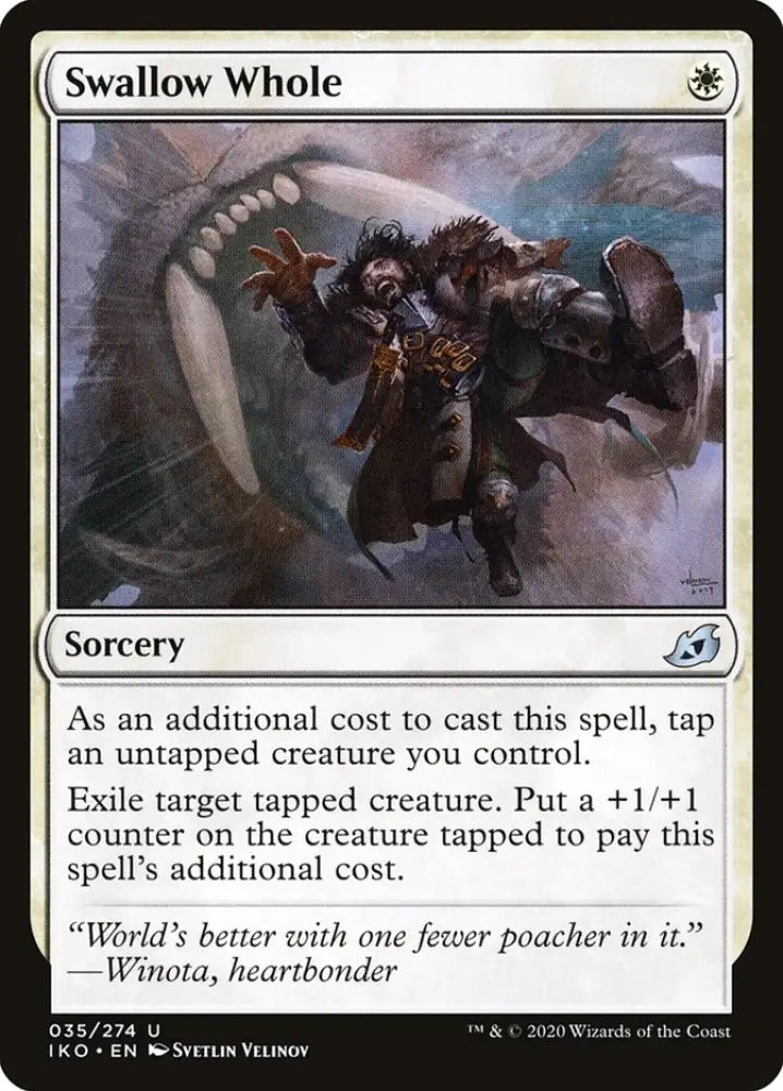 Swallow Whole [Ikoria: Lair of Behemoths] - MTG Single