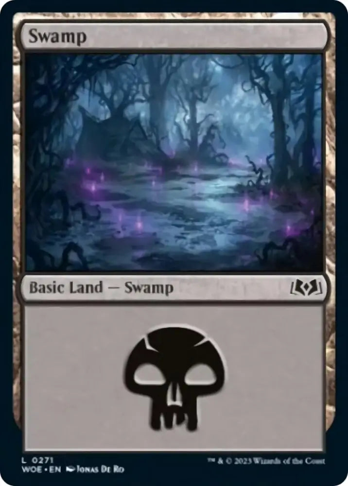 Swamp (0271) [Wilds of Eldraine] - MTG Single