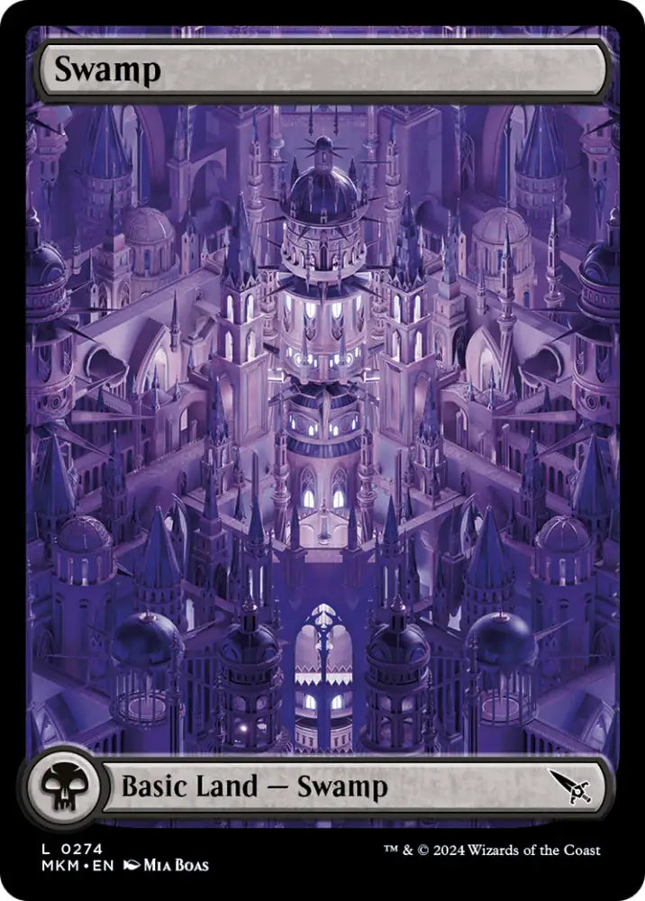 Swamp (0274) [Murders at Karlov Manor] - MTG Single