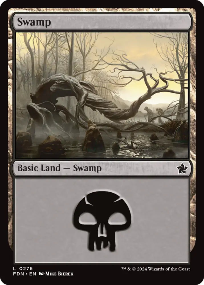 Swamp (0276) [Foundations] - MTG Single