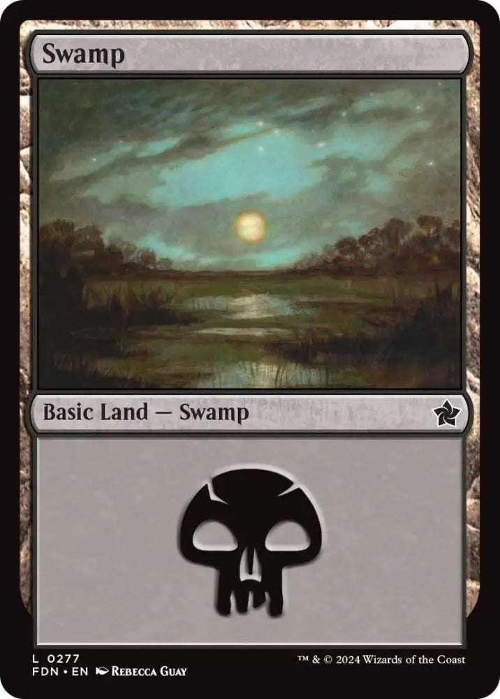 Swamp (0277) [Foundations] - MTG Single