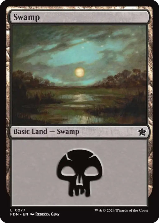Swamp (0277) [Foundations] - MTG Single
