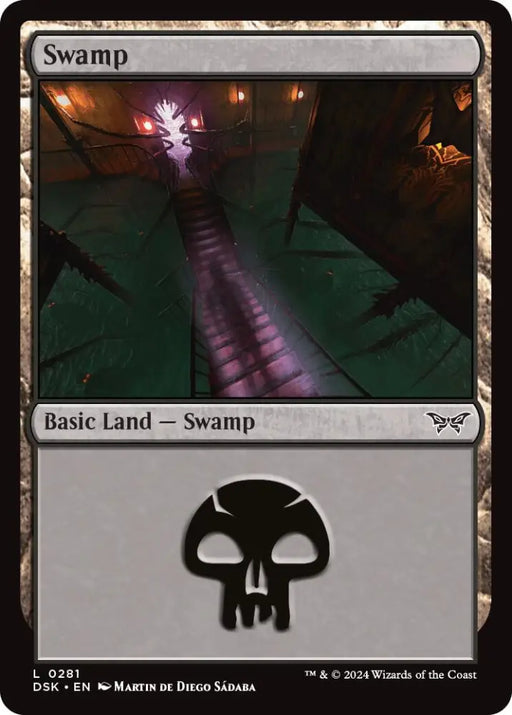 Swamp (0281) [Duskmourn: House of Horror] - MTG Single