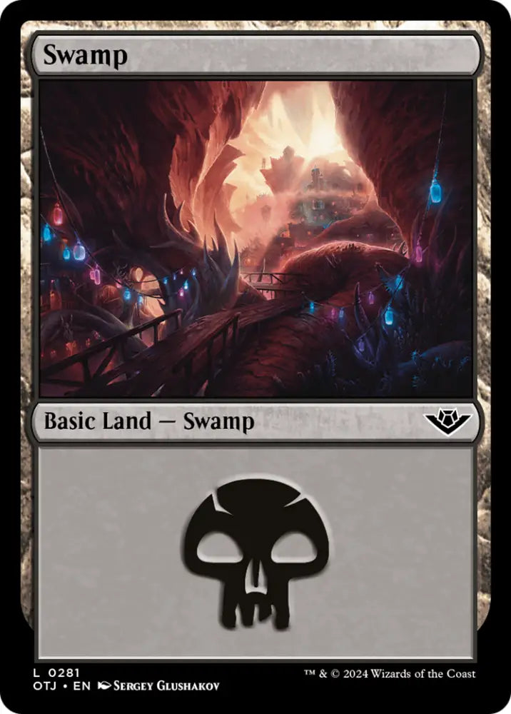 Swamp (0281) [Outlaws of Thunder Junction] - MTG Single