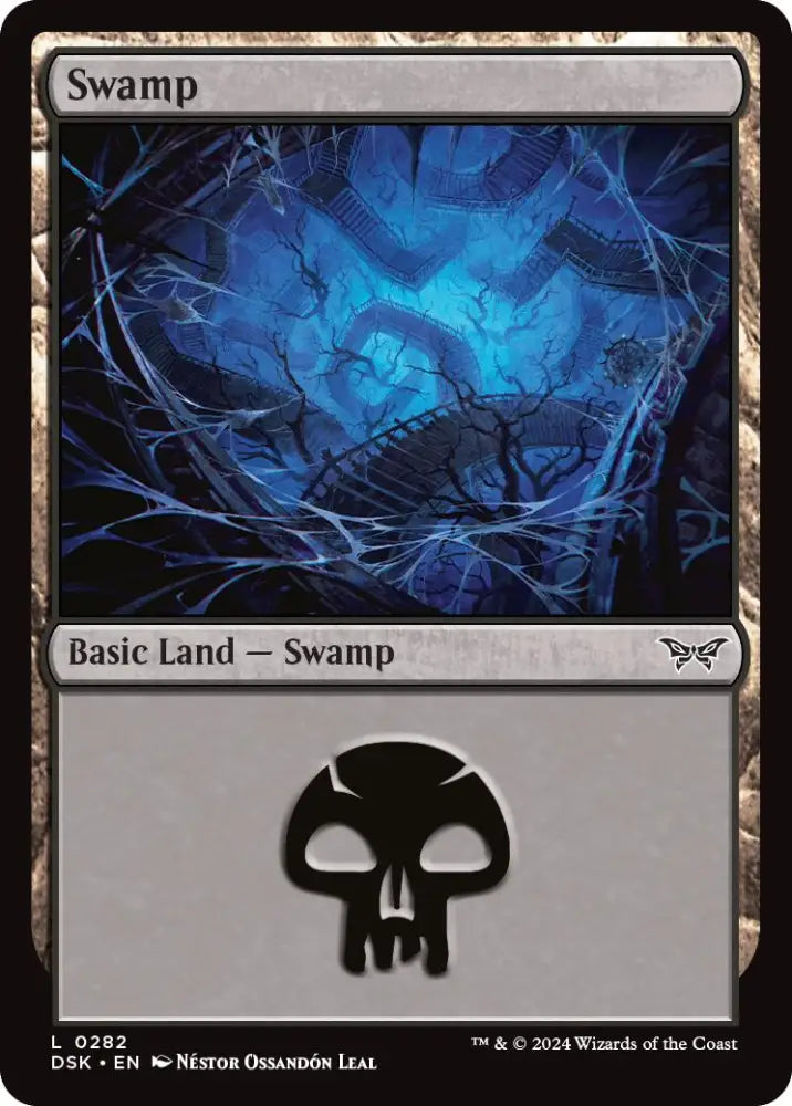 Swamp (0282) [Duskmourn: House of Horror] - MTG Single