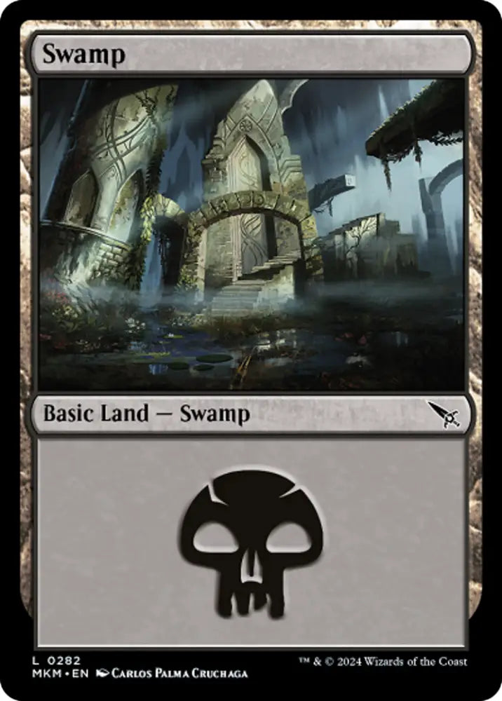 Swamp (0282) [Murders at Karlov Manor] - MTG Single