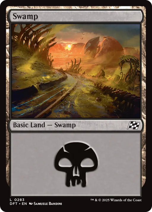 Swamp (0283) [Aetherdrift] - MTG Single