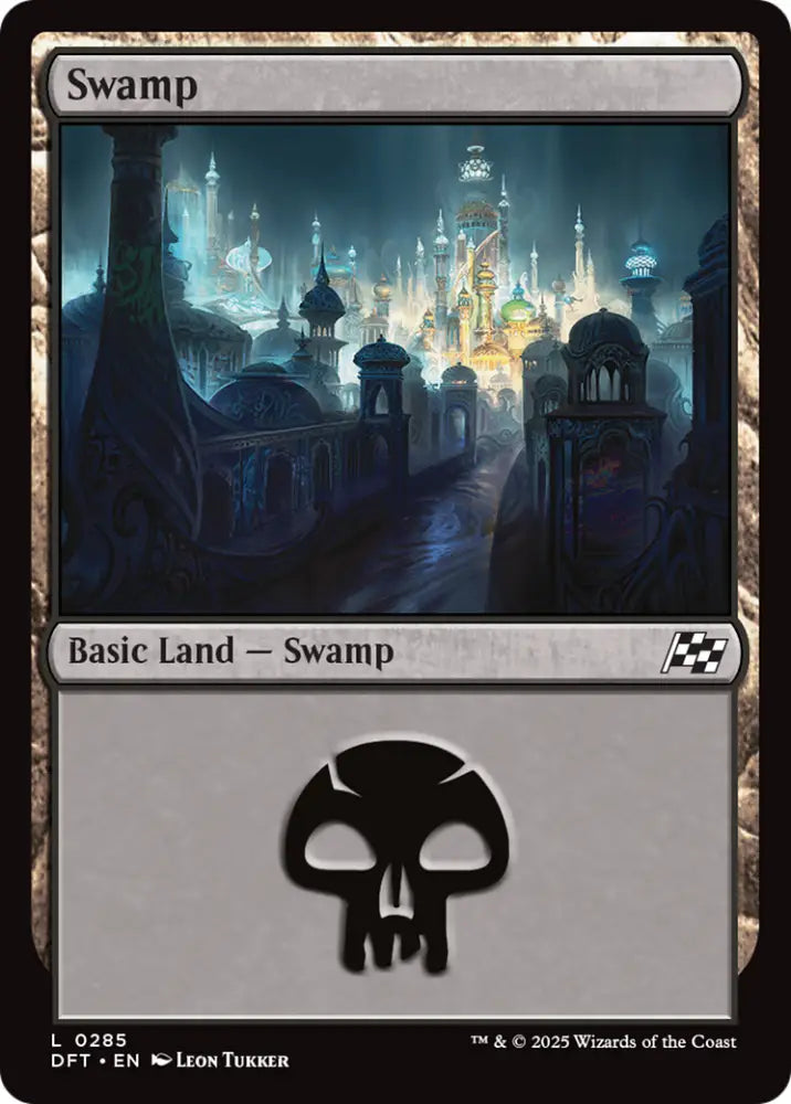 Swamp (0285) [Aetherdrift] - MTG Single